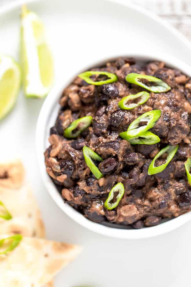 canned black beans recipe