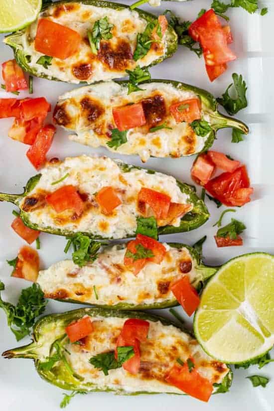 Grilled Jalapeño Poppers (Stuffed Jalapeños)