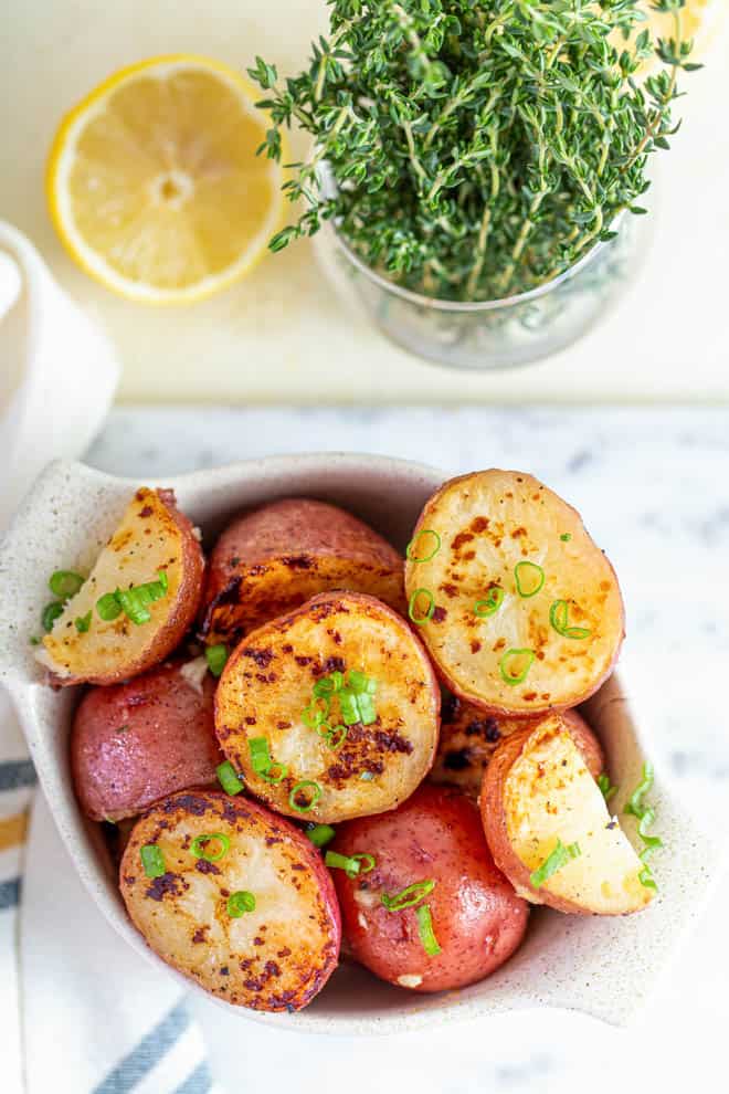 braised red potatoes