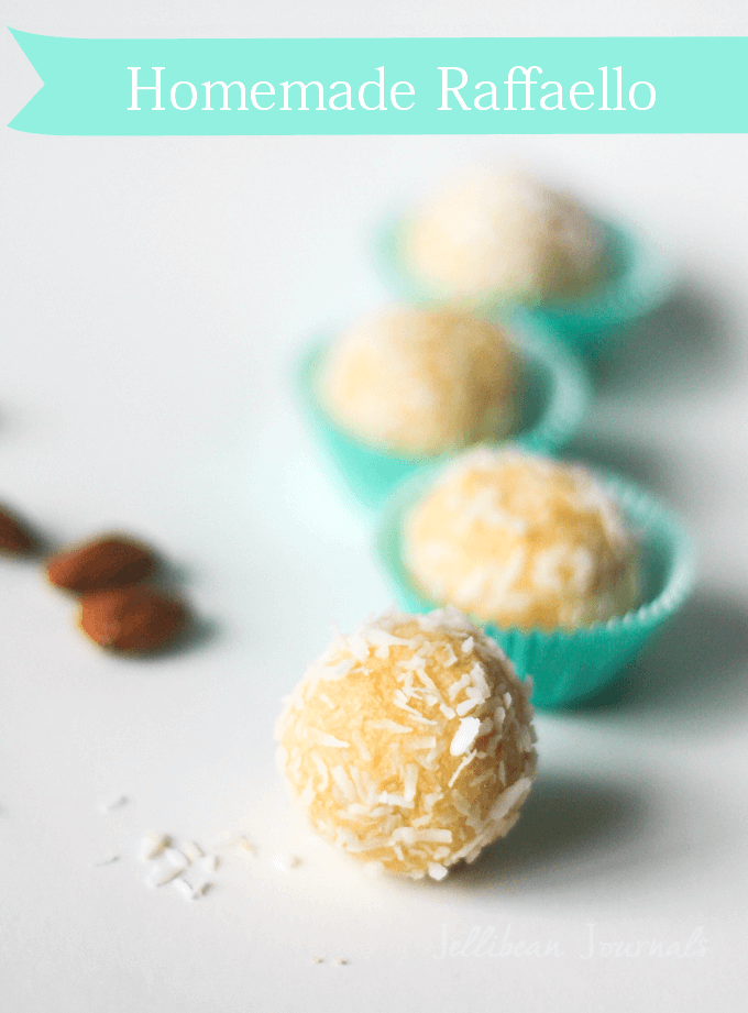 Homemade Raffaello Candy