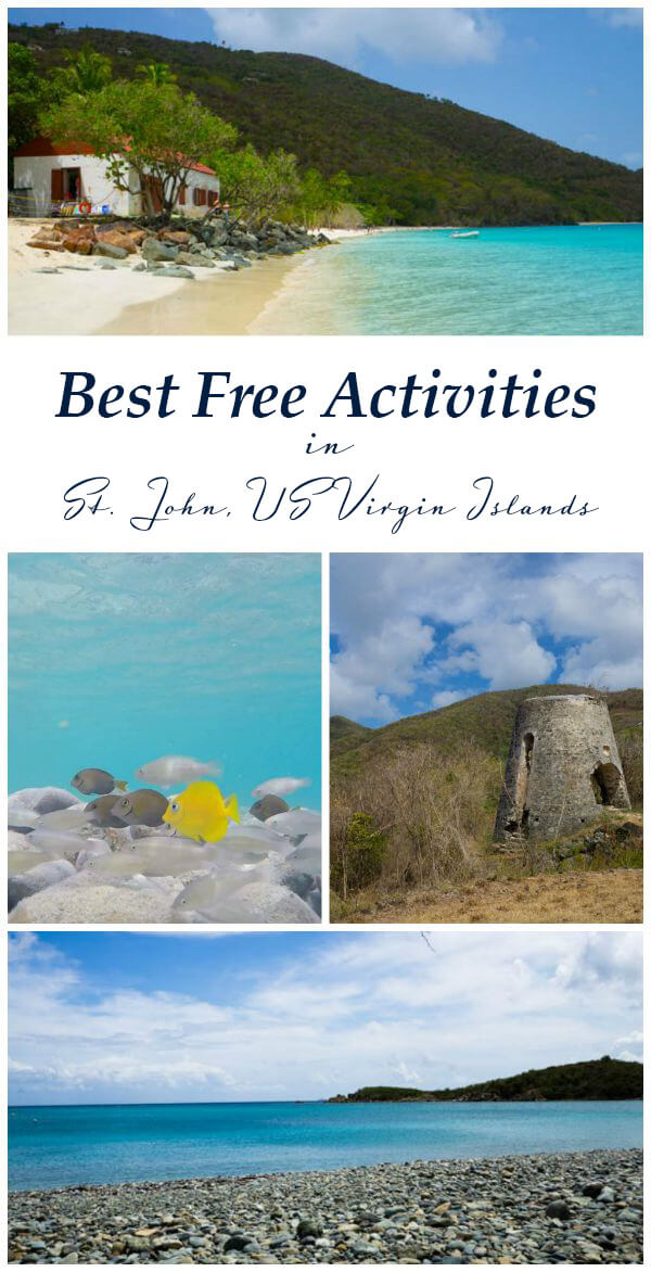 The Best Free Activities in St John, USVI including the best beaches, snorkeling, hiking, and more!