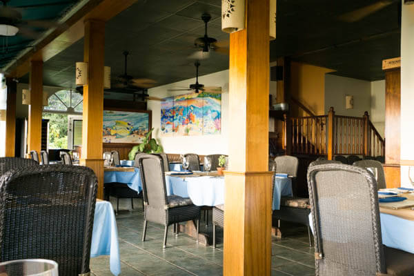 Where to eat in St John, USVI featuring Ocean 362, Zozo’s, Caneel Beach Bar and Grill, Terrace Restaurant and more!