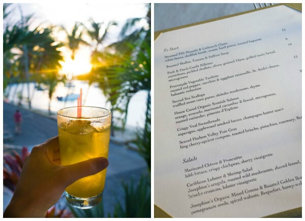 Where to eat in St John, USVI featuring Ocean 362, Zozo’s, Caneel Beach Bar and Grill, Terrace Restaurant and more!