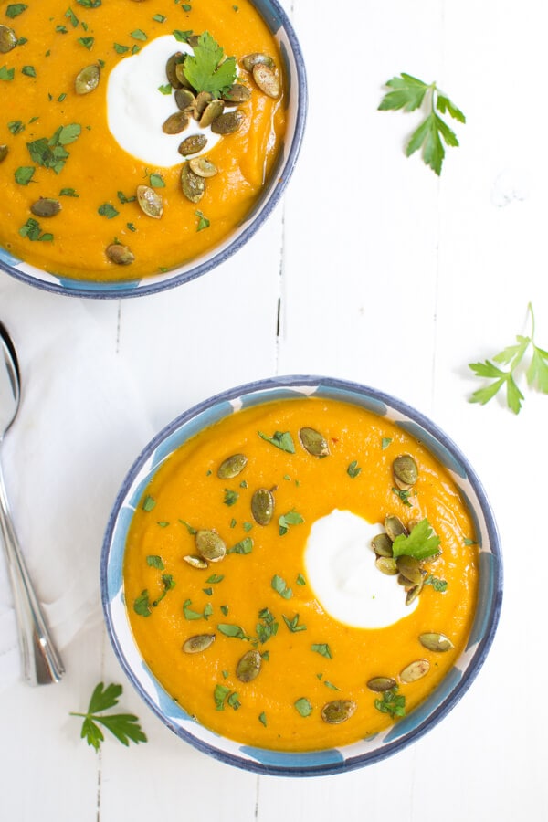 Roasted Butternut Squash and Red Lentil Soup_4428