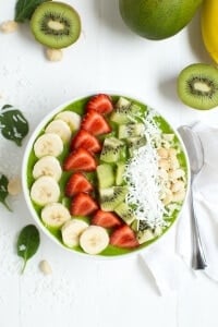 Tropical Green Smoothie Bowl