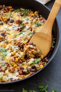 Turkey Taco Quinoa Skillet