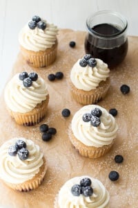 Blueberry French Toast Cupcakes