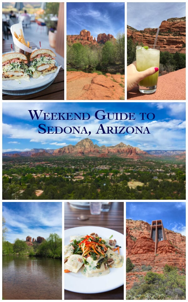 A Weekend Guide to Sedona Arizona includes the best things to eat, see and do during a short visit to Red Rock Country! The guide also includes where to stay in Sedona and tips for hiking.