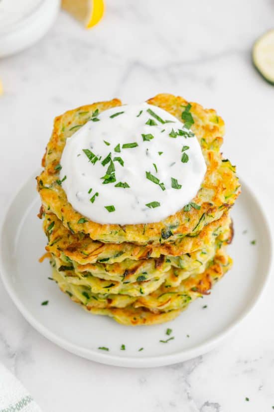 Crispy Zucchini Fritters