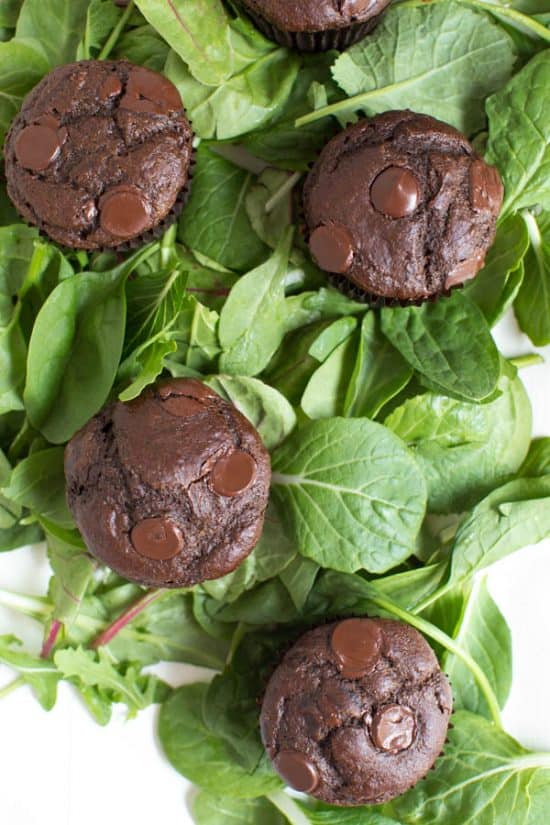 Superfood Double Chocolate Muffins