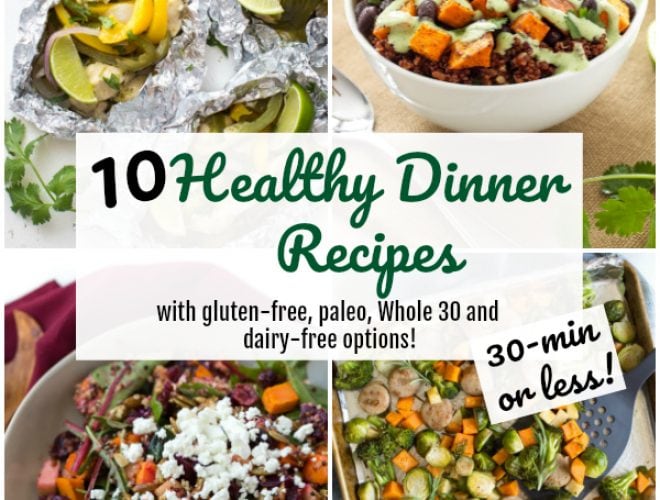 Healthy Dinner Recipes - Spoonful of Flavor