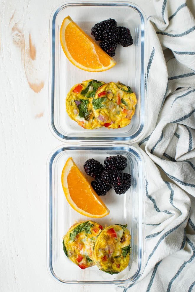 Southwest Egg Muffin Cups are made with a few fresh ingredients and bake in the oven in less than 30 minutes! They are great for meal prep and are enjoyed by kids and adults. #breakfast #healthy #mealprep #recipe #egg