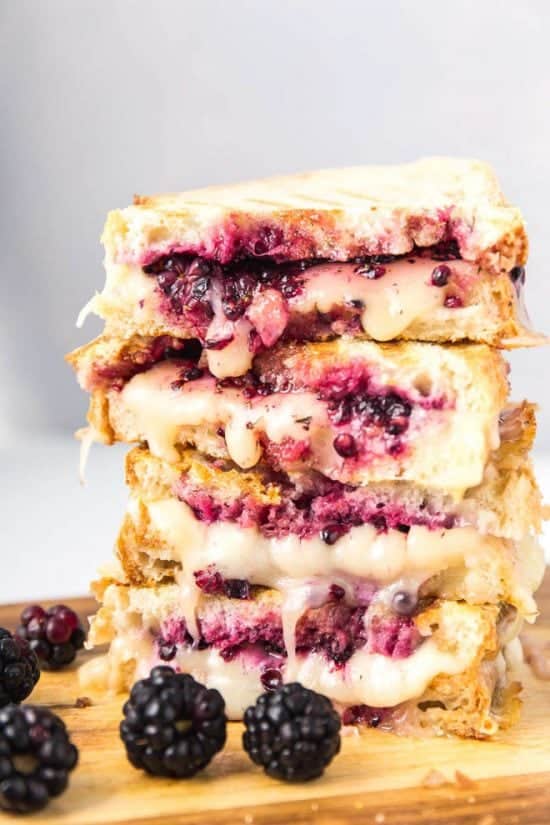 Blackberry Grilled Cheese Sandwich