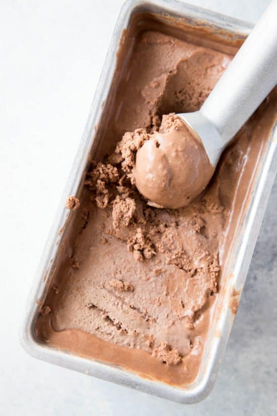 Chocolate Coconut Milk Ice Cream