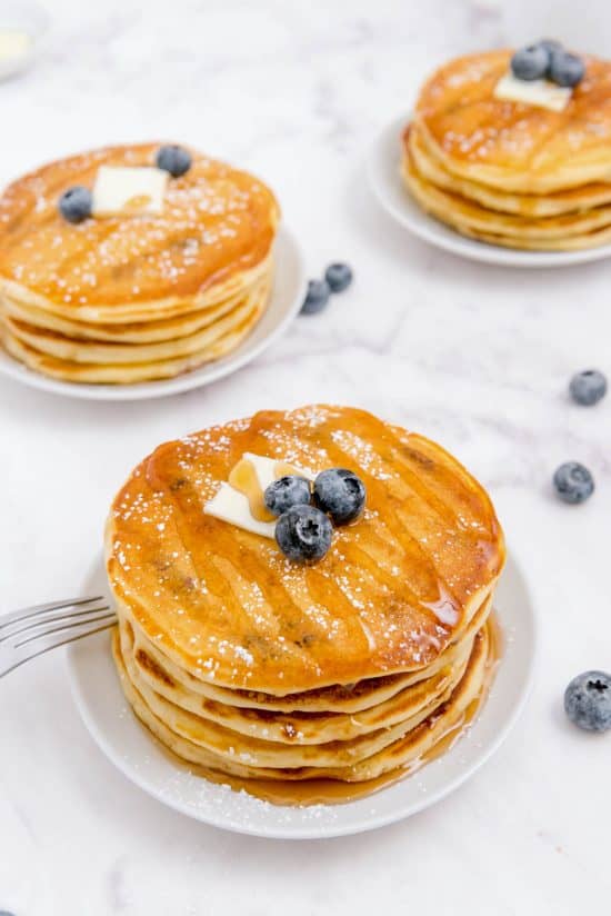 Blueberry Buttermilk Pancakes