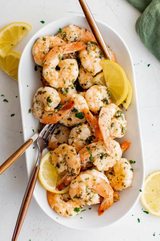 Lemon Garlic Shrimp