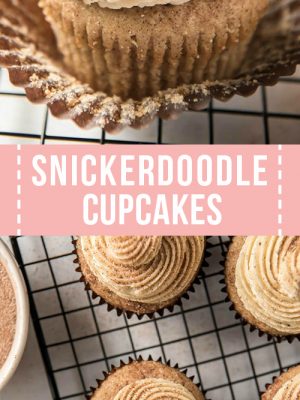 snickerdoodle cupcakes