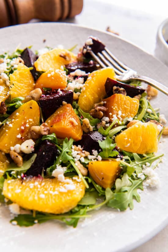 Roasted Beet and Orange Salad