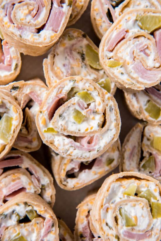 Ham and Cheese Pinwheels