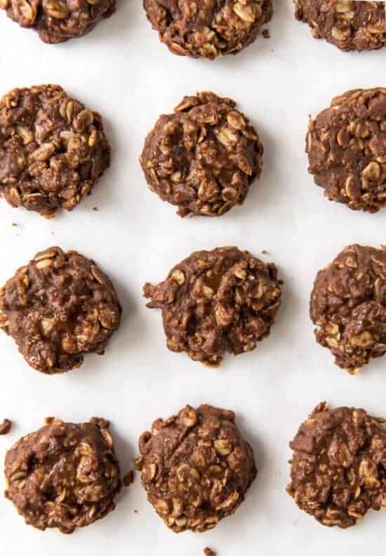 Easy No Bake Chocolate Oatmeal Cookies