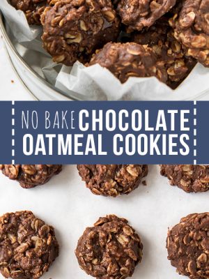 no bake chocolate oatmeal cookies recipe