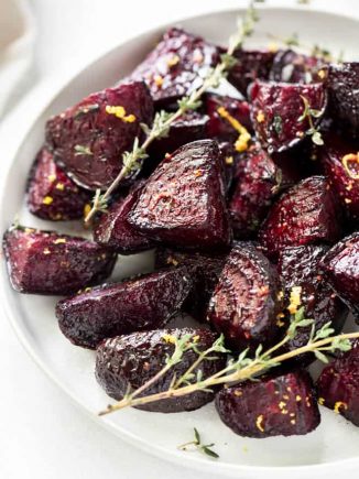 Easy roasted beets