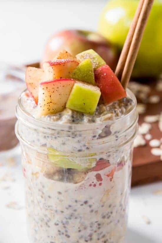 Easy Apple Overnight Oats