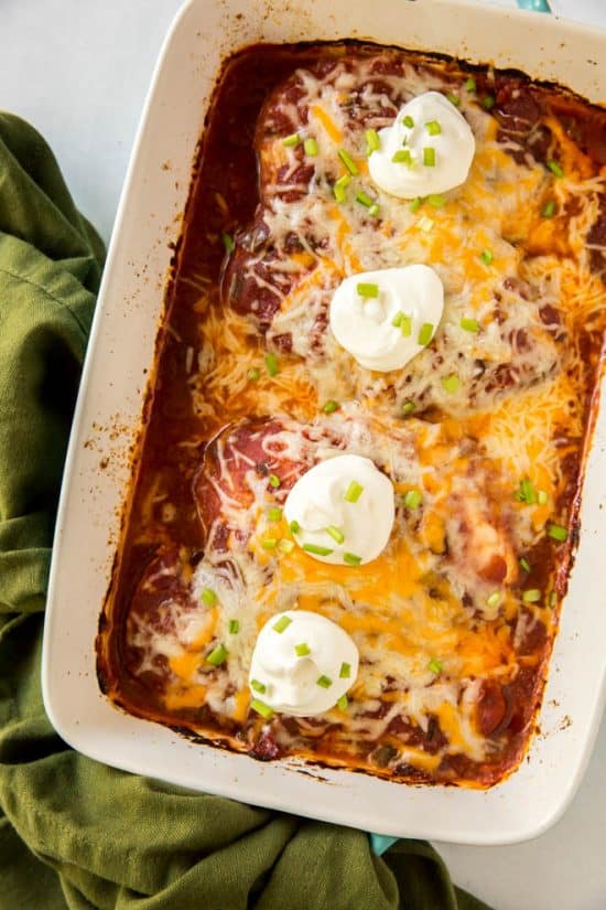 Easy Baked Salsa Chicken