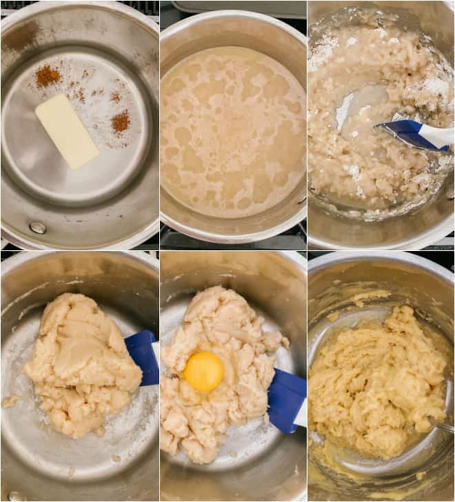 step by step process of making churros