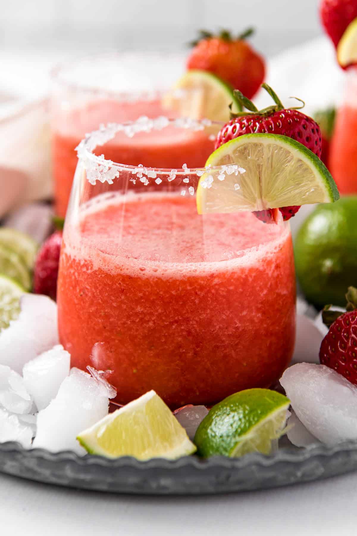 Best Strawberry Margarita - Spoonful of Flavor