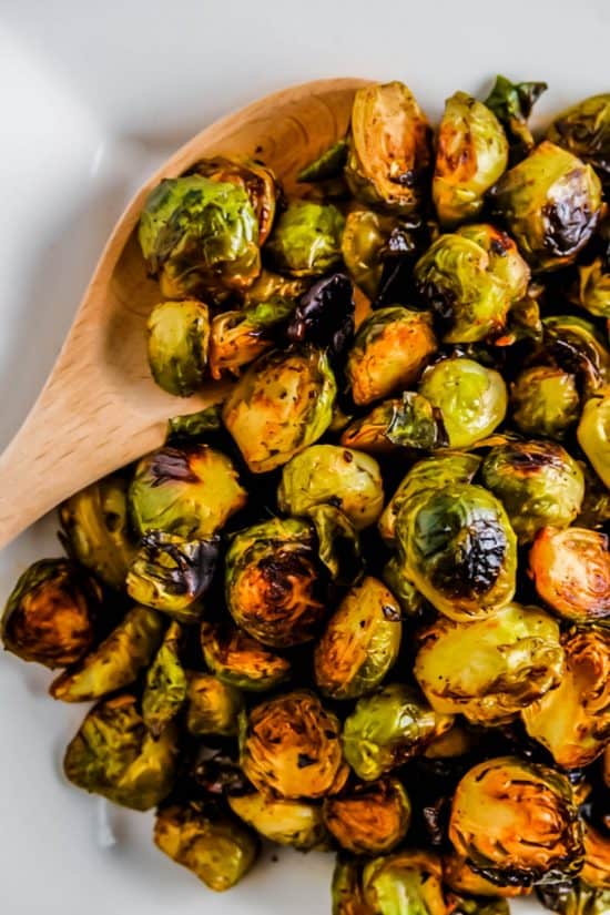 Roasted Brussels Sprouts with Balsamic