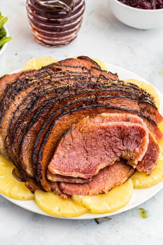 Easy Maple Glazed Ham