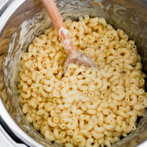 mac and cheese in an instant pot