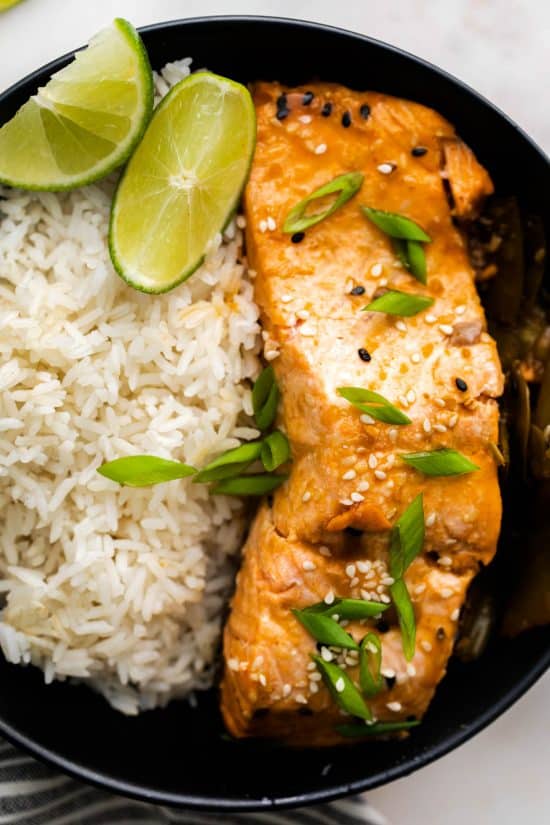 Instant Pot Sesame Salmon