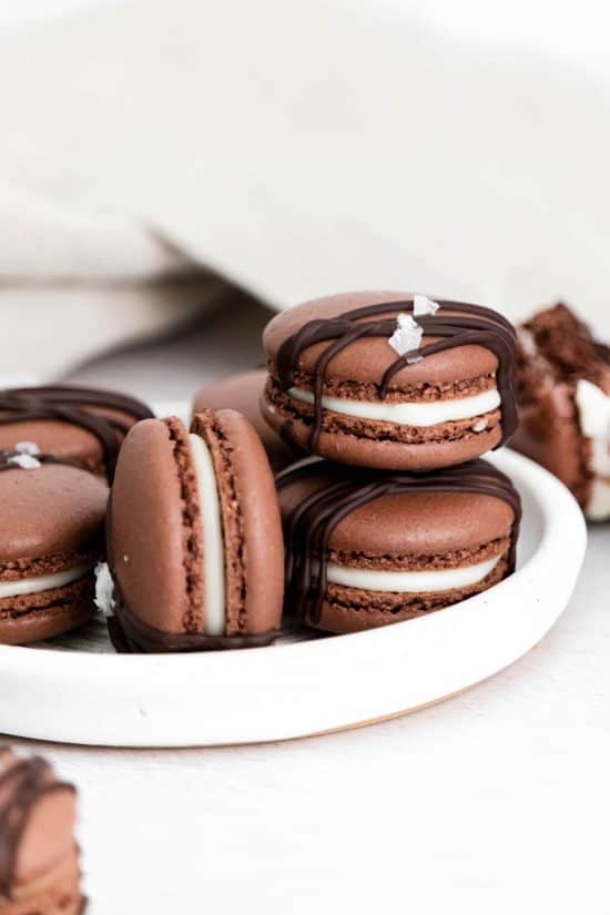 Chocolate Macarons