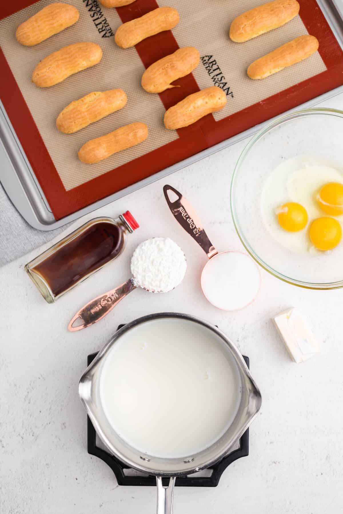 Homemade Classic Chocolate Eclairs l Spoonful of Flavor