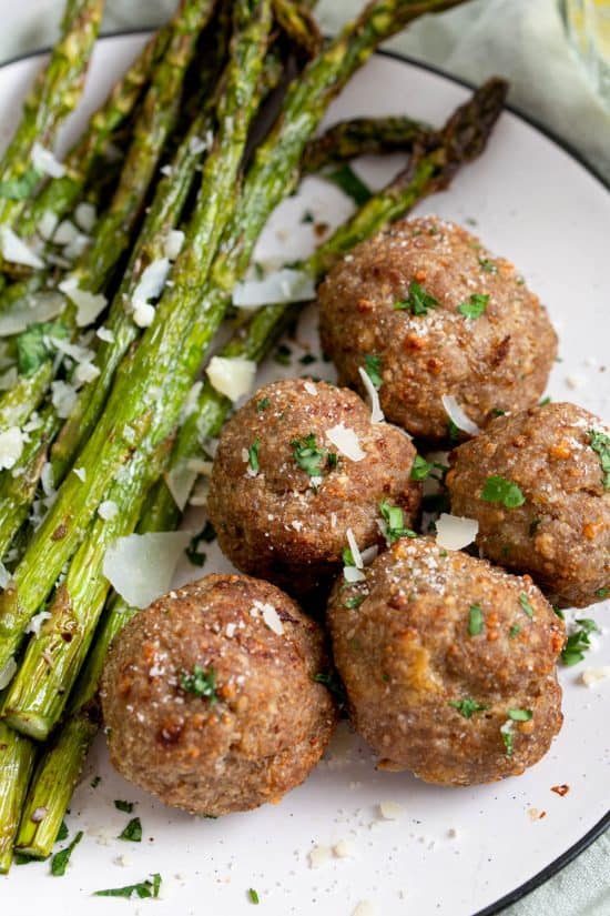 Air Fryer Turkey Meatballs