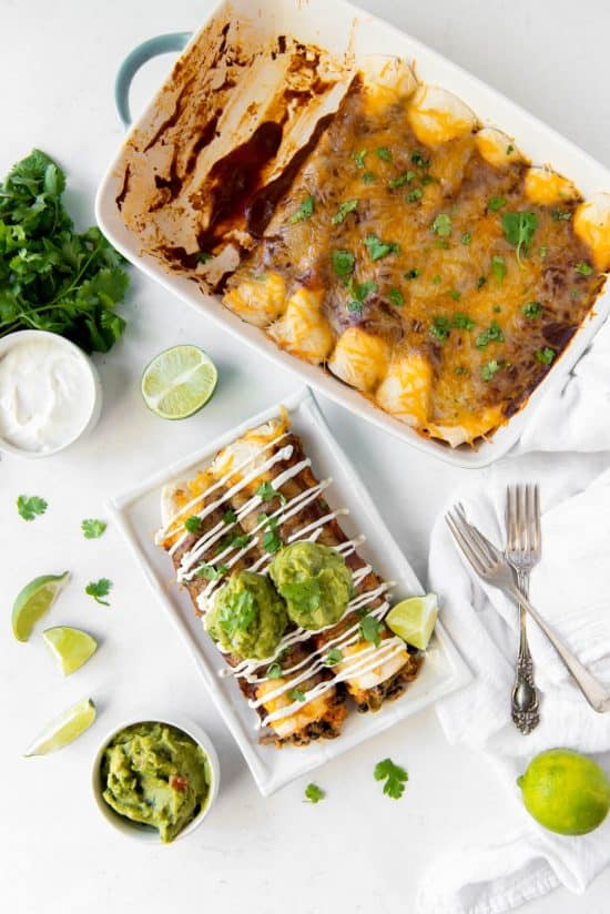 Vegetable Enchiladas