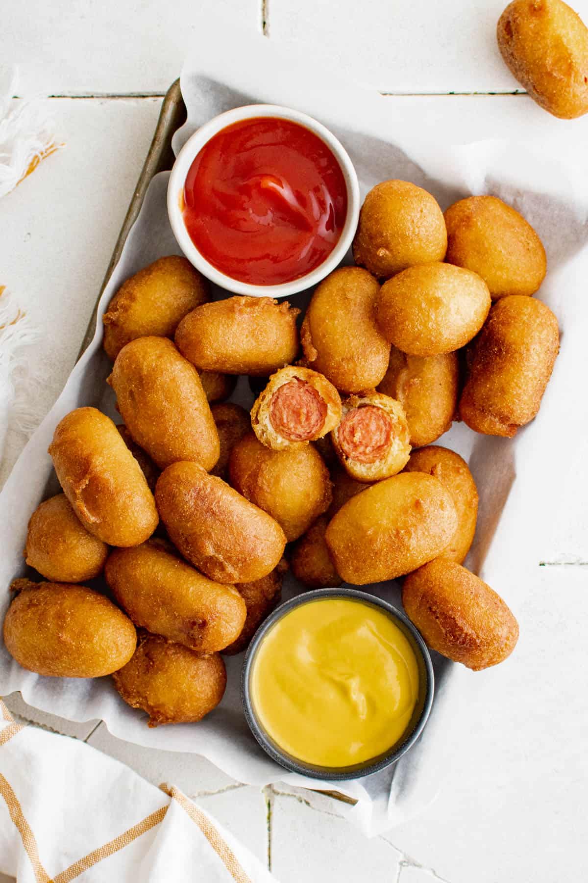 Mini Corn Dogs (Disney Parks) - Spoonful of Flavor