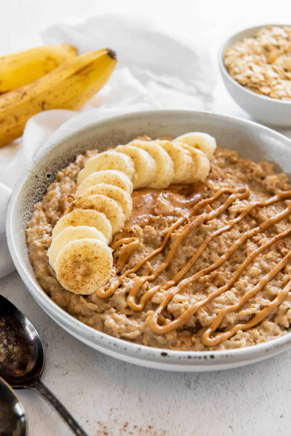 Easy Peanut Butter Banana Oatmeal Spoonful Of Flavor easy-peanut-butter-banana-oatmeal-spoonful-of-flavor