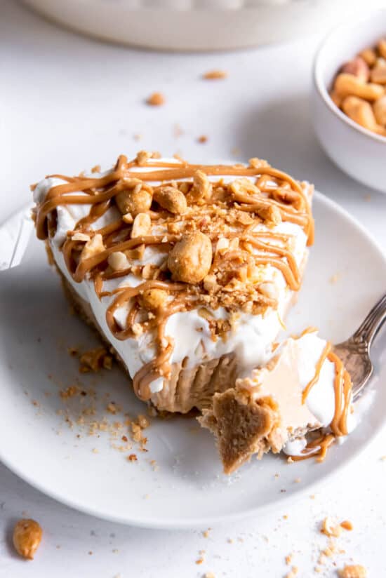 No Bake Peanut Butter Pie