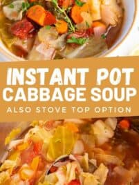 cabbage soup in instant pot
