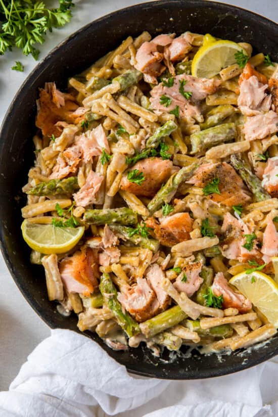 Creamy Salmon Pasta