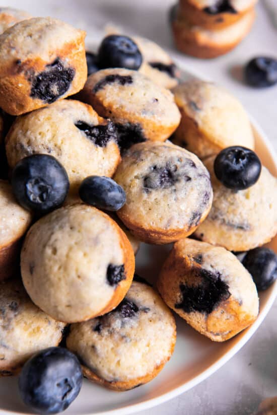 Mini Blueberry Muffins