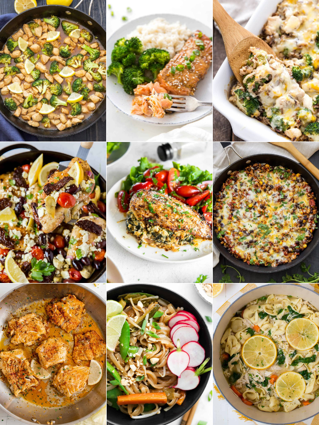 Healthy Dinner Recipes For The Whole Family - Spoonful of Flavor