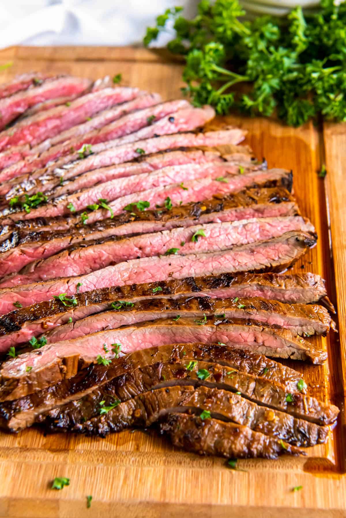 Cast Iron Flank Steak - Spoonful of Flavor