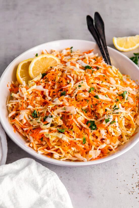 Easy Cabbage and Carrot Salad