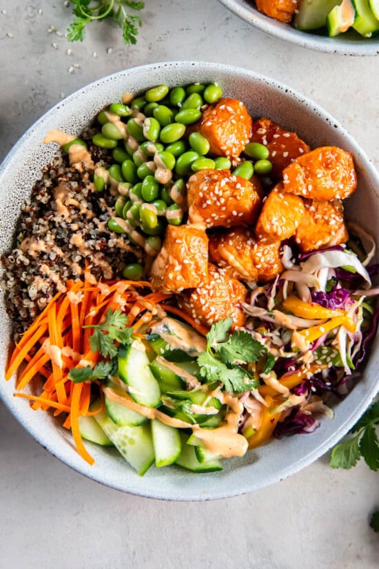 Salmon Quinoa Bowl