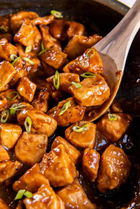 Easy Honey Bourbon Chicken